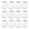 12 Pack: 6.75" Glass Square Cracker Jar by Ashland®